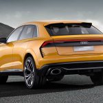 Audi Q8 : Ženevoje pristatytas išskirtinis Audi hibridas